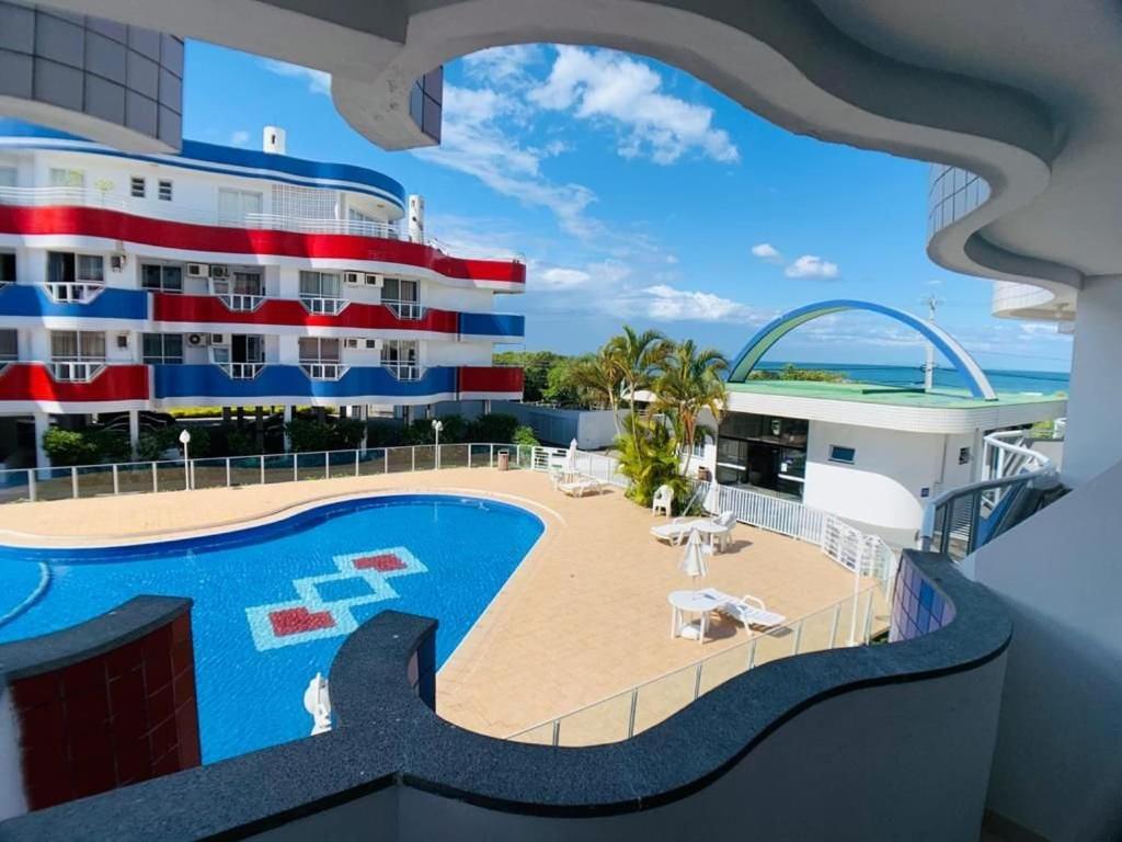 Maravilhoso Apto Com Vista Mar E Piscina-Hb03F Florianopolis Ngoại thất bức ảnh